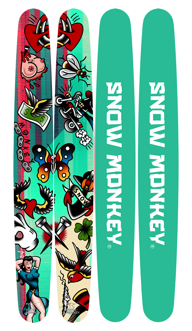 Tramp skis